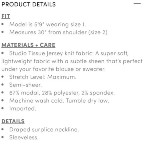 630-15 Torrid super soft Mint Green Tissue Ruched V-neck Tank top Size 1 (14/16) - Picture 9 of 15